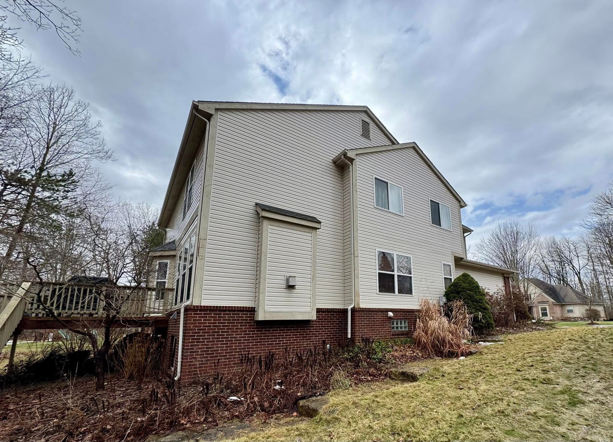 Exterior project — side elevation