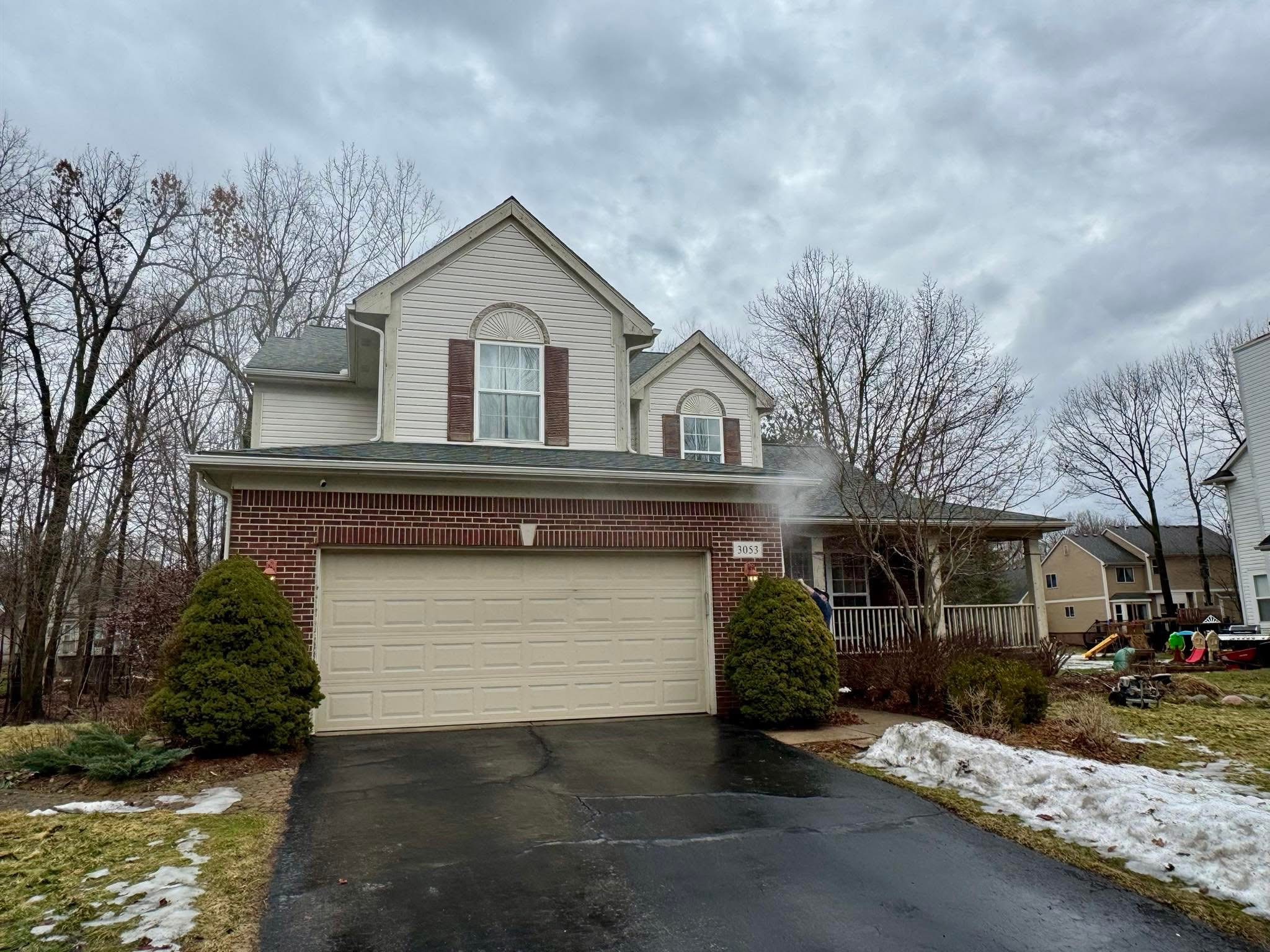 Exterior project — front elevation